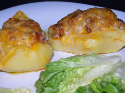 Patatas rellenas de Arandanos                                                                       